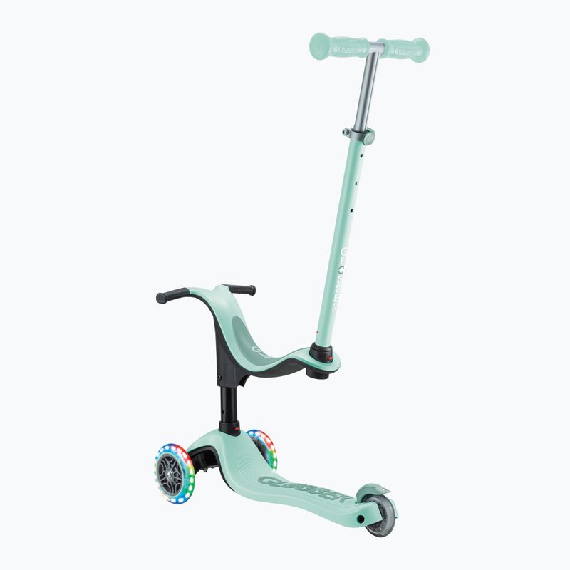 Детска триколка Globber Go.Up Sporty Lights в пастелно розово 4