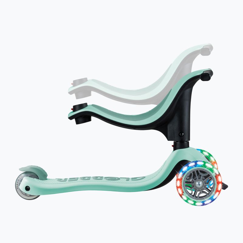 Детска триколка Globber Go.Up Sporty Lights в пастелно розово 9