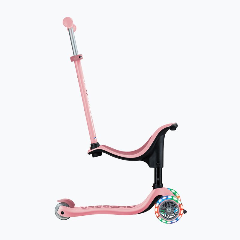 Детска триколка Globber Go.Up Sporty Lights в пастелно розово 9