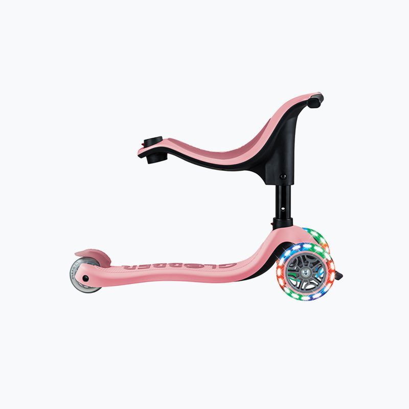 Детска триколка Globber Go.Up Sporty Lights в пастелно розово 10