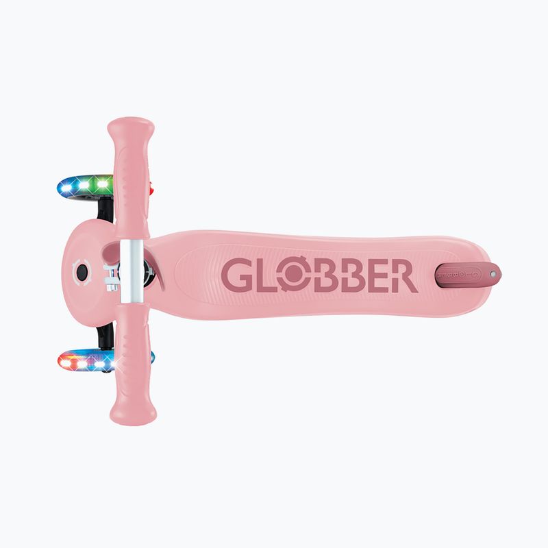 Детска триколка Globber Go.Up Sporty Lights в пастелно розово 14