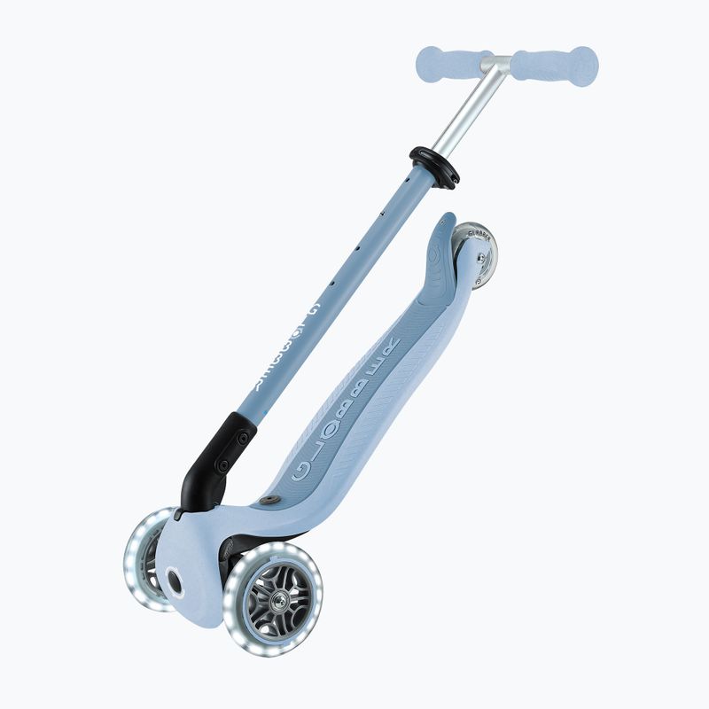 Детска триколесна тротинетка Globber Go.Up Active Ecologic Lights blueberry 14