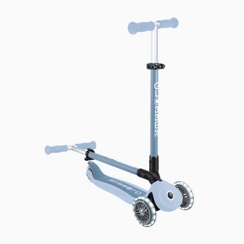 Детска триколесна тротинетка Globber Go.Up Active Ecologic Lights blueberry 15