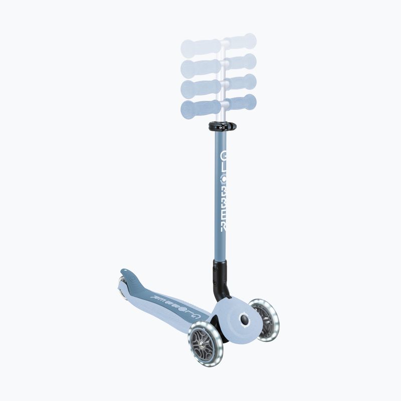Детска триколесна тротинетка Globber Go.Up Active Ecologic Lights blueberry 16