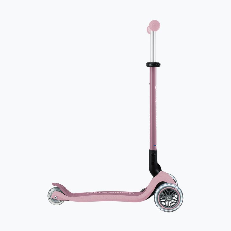 Детска триколесна тротинетка Globber Go.Up Active Ecologic Lights berry 8