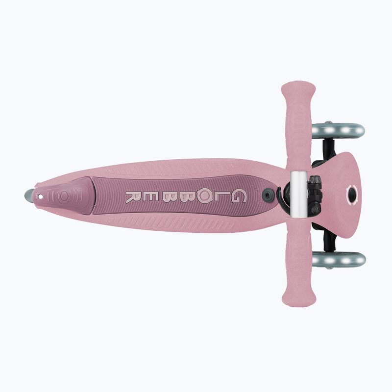 Детска триколесна тротинетка Globber Go.Up Active Ecologic Lights berry 10