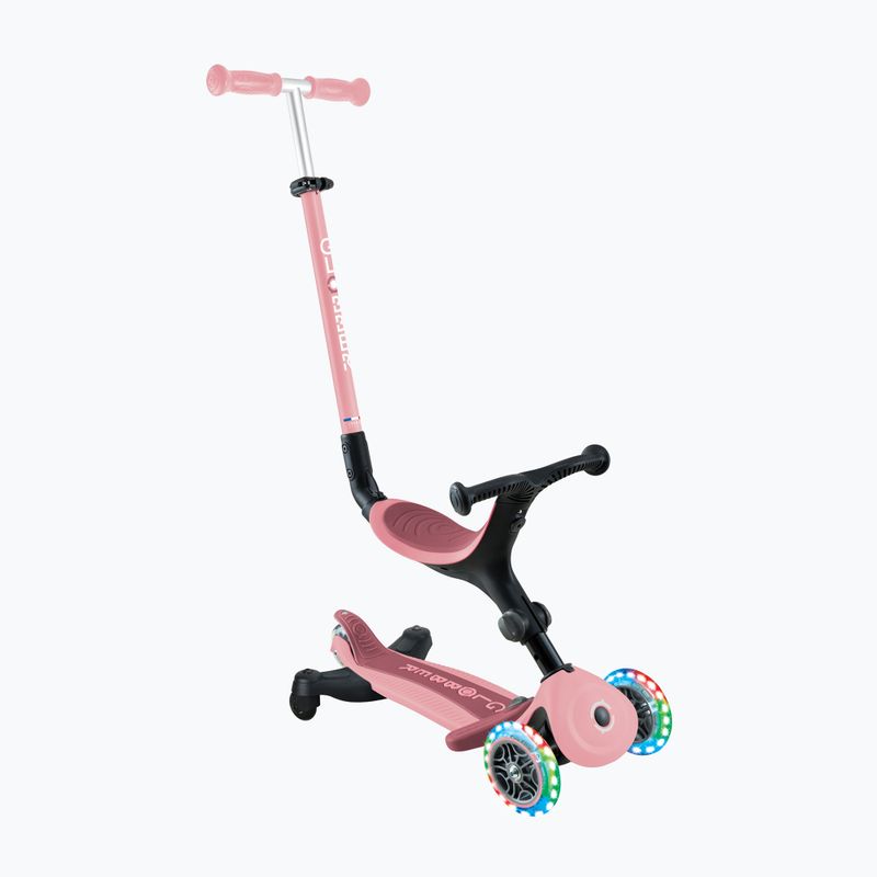 Детска триколесна тротинетка Globber Go.Up Active Lights 360 pink 3