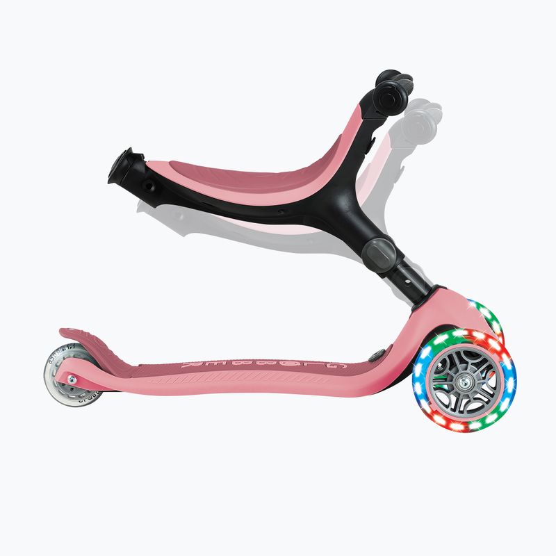 Детска триколесна тротинетка Globber Go.Up Active Lights 360 pink 7