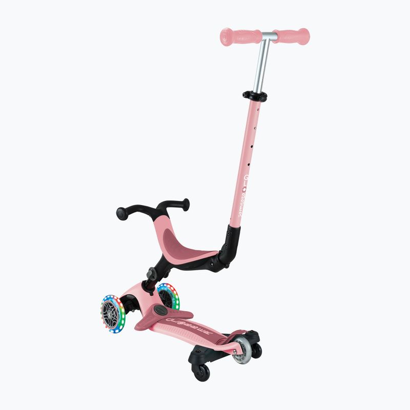 Детска триколесна тротинетка Globber Go.Up Active Lights 360 pink 10