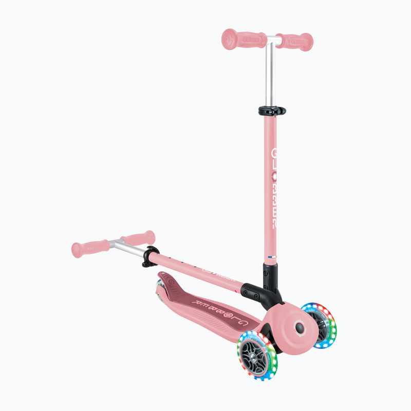 Детска триколесна тротинетка Globber Go.Up Active Lights 360 pink 14