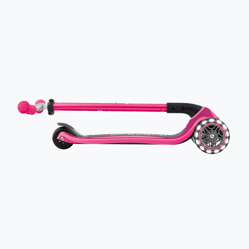 Детска триколесна тротинетка Globber Master Lights fuchsia 8