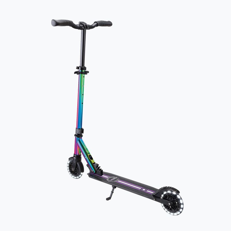 Globber Flow Element Lights neo chrome детски скутер 3