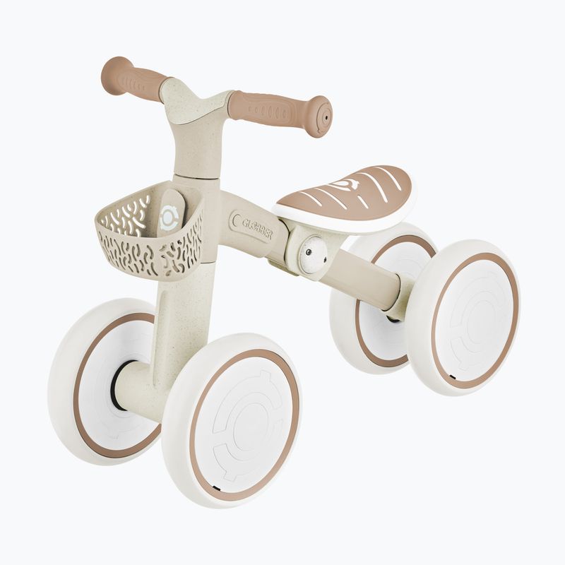 Четириколесен велосипед без педали Globber Learning Bike Ecologic coconut 2