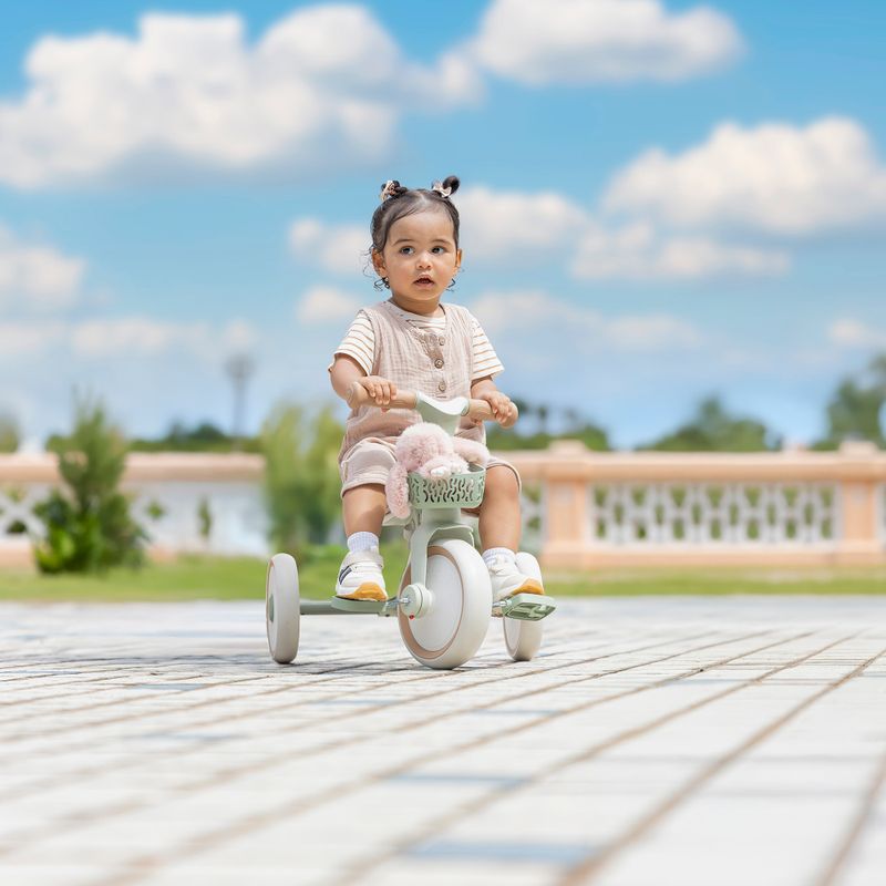 Триколесен велосипед без педали Globber Learning Trike 2w1 Plus Ecologic pistachio 13