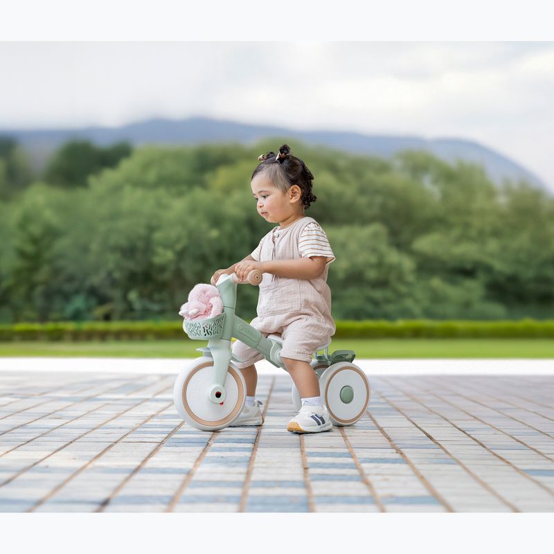 Триколесен велосипед без педали Globber Learning Trike 2w1 Plus Ecologic pistachio 14