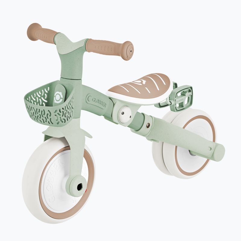 Триколесно балансиращо колело с водач Globber Learning Trike 2w1 Plus Ecologic pistachio 5