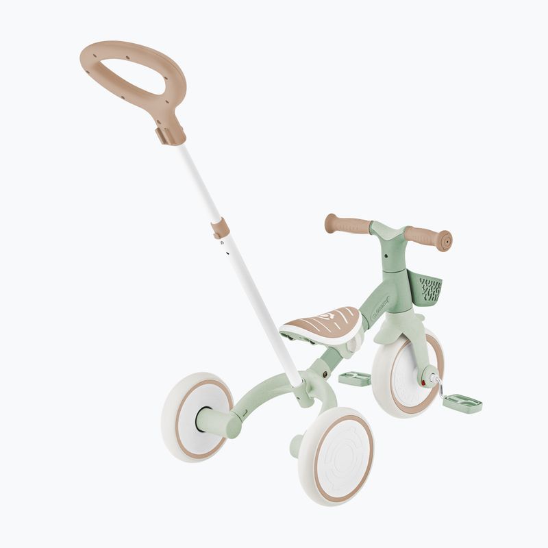 Триколесно балансиращо колело с водач Globber Learning Trike 2w1 Plus Ecologic pistachio 13