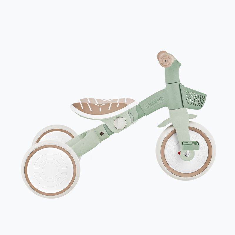 Триколесно балансиращо колело с водач Globber Learning Trike 2w1 Plus Ecologic pistachio 14