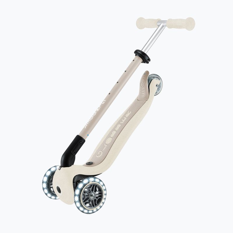 Детска триколесна тротинетка Globber Go.Up Active Ecologic Lights coconut 14