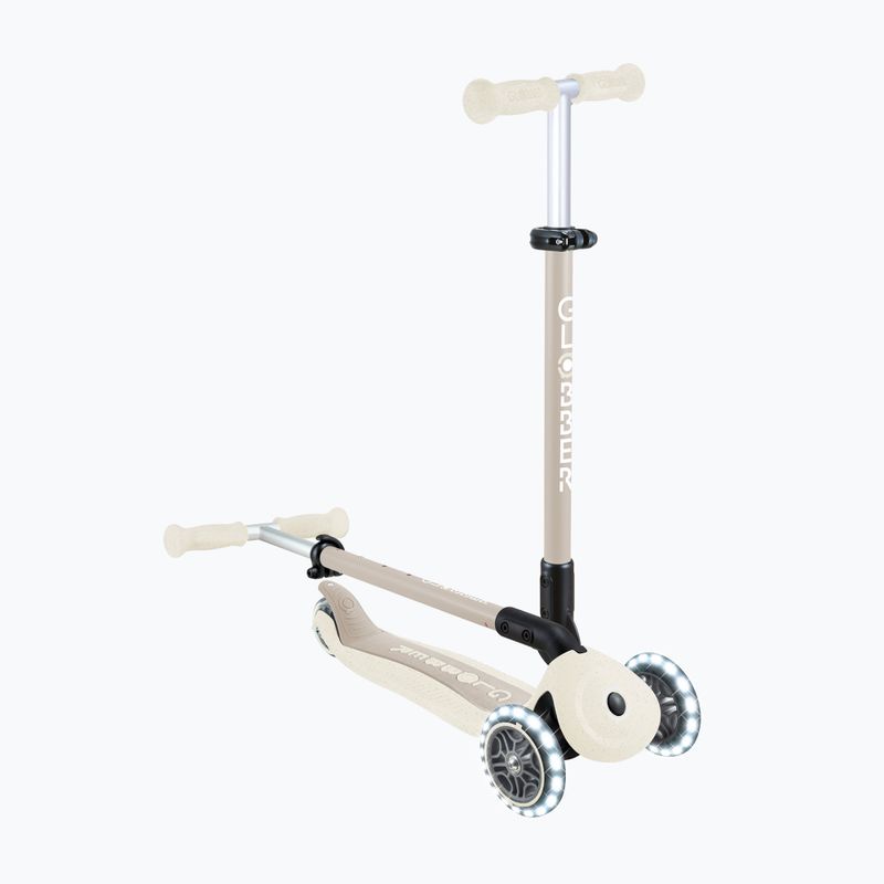 Детска триколесна тротинетка Globber Go.Up Active Ecologic Lights coconut 15