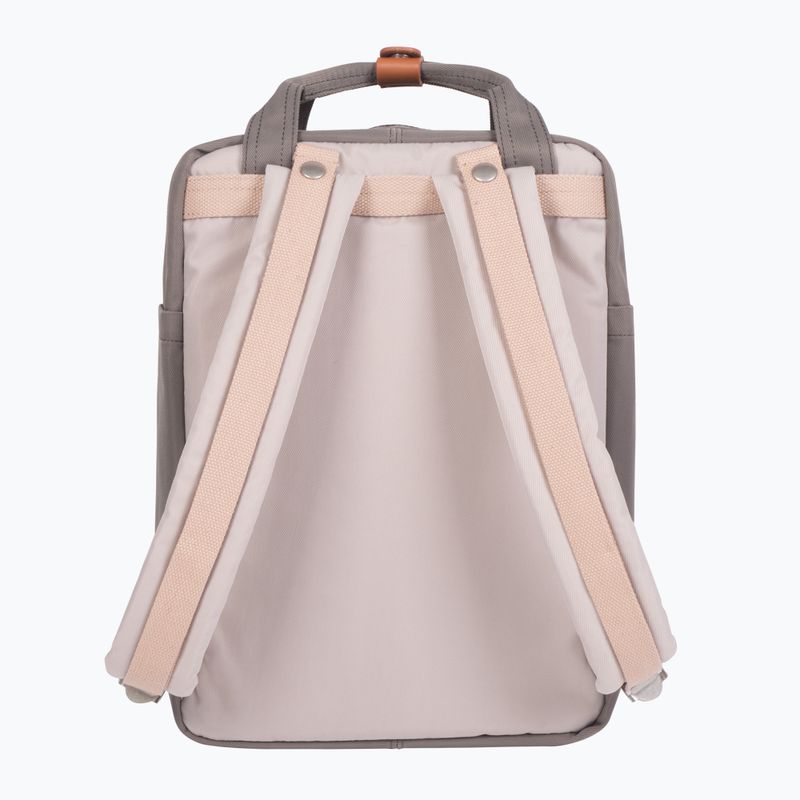 Градска раница Doughnut Macaroon 16 l black ivory/light grey 2