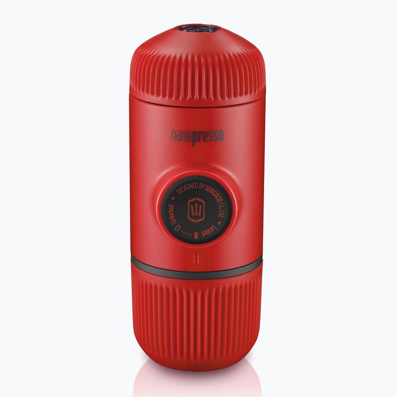 Преносима кафемашина Wacaco Nanopresso 80 ml + калъф лава червено 2