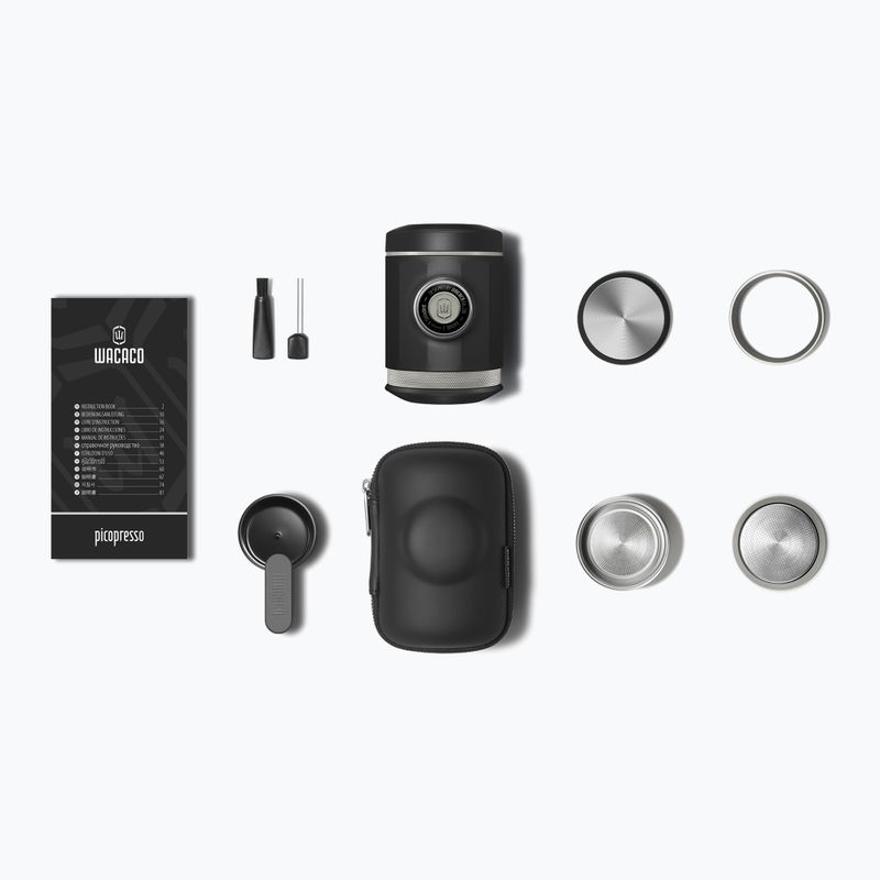 Преносима кафемашина Wacaco Picopresso 80 ml черна 11