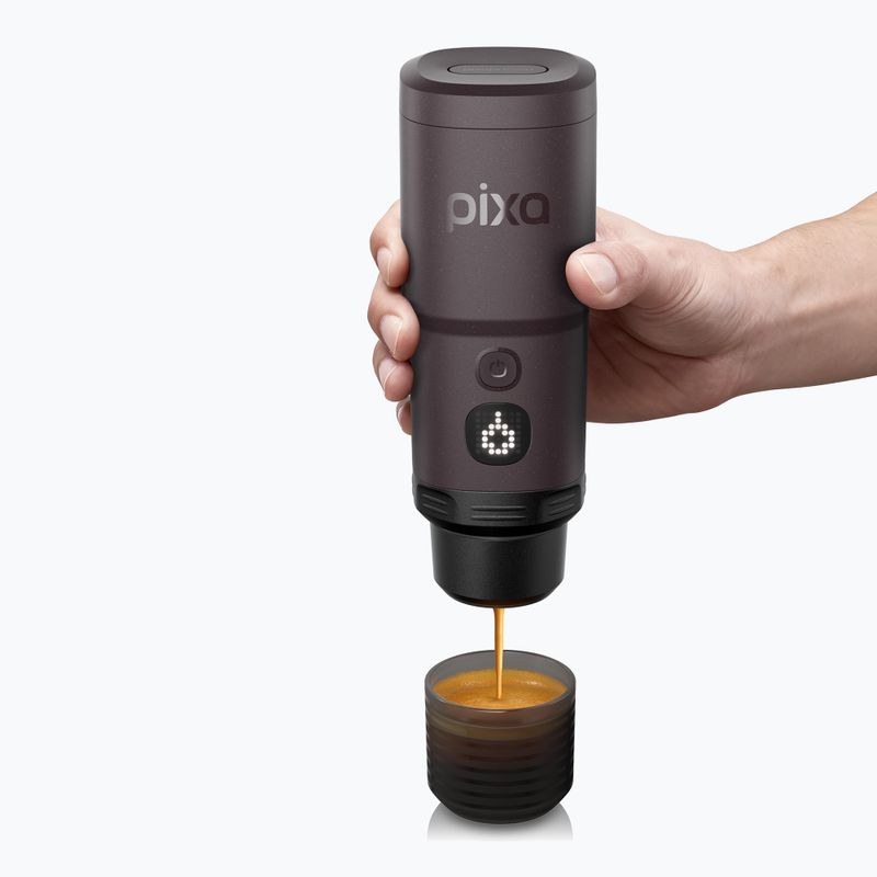 Преносима кафе машина Wacaco Pixapresso 120 ml dark burgundy 11