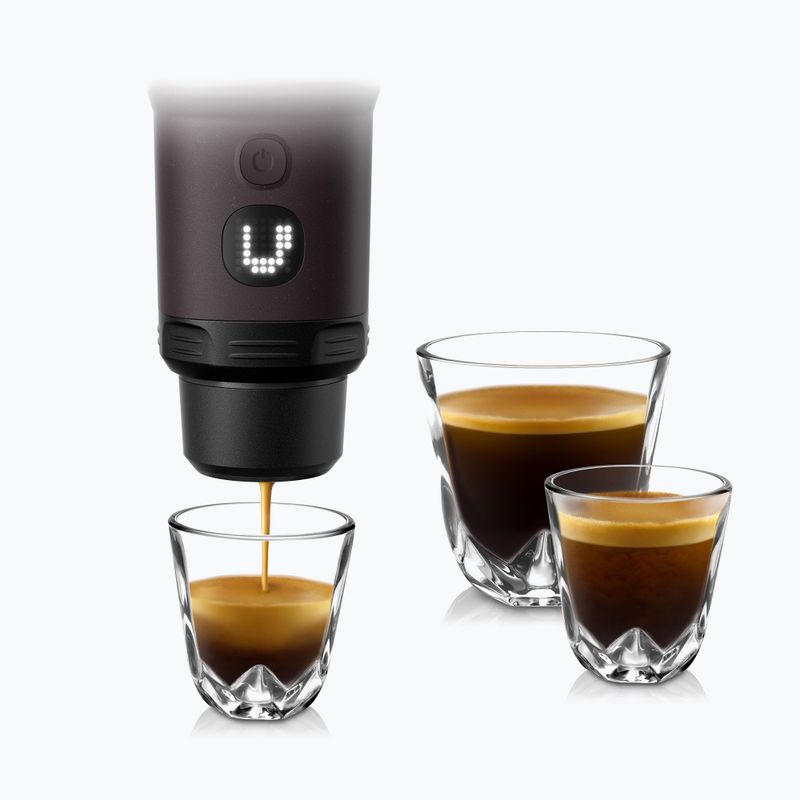 Преносима кафе машина Wacaco Pixapresso 120 ml dark burgundy 12