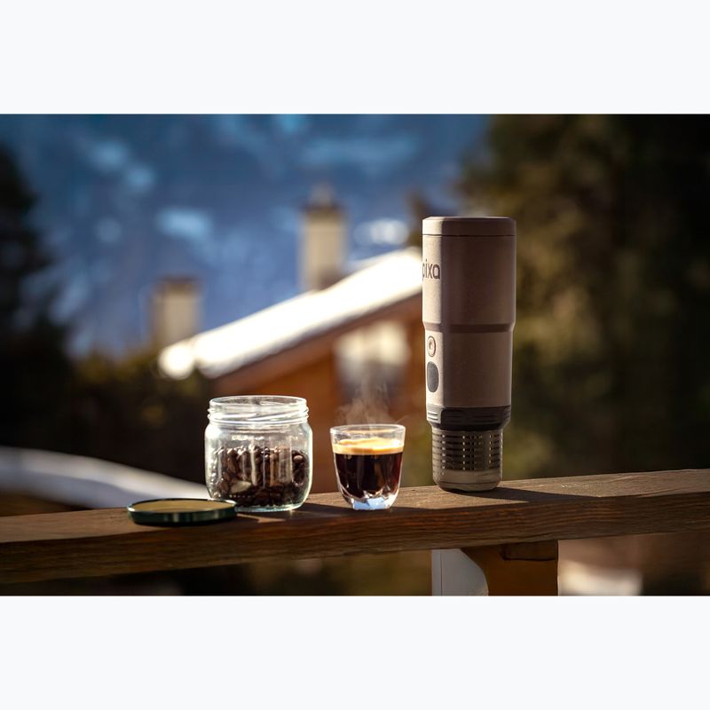 Преносима кафе машина Wacaco Pixapresso 120 ml dark burgundy 13