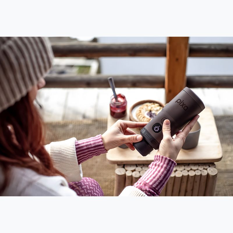 Преносима кафе машина Wacaco Pixapresso 120 ml dark burgundy 15