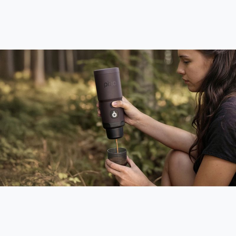 Преносима кафе машина Wacaco Pixapresso 120 ml dark burgundy 18