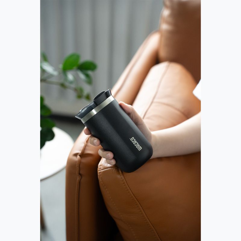 Термочаша WACACO Octaroma Lungo 300 ml onyx black 7