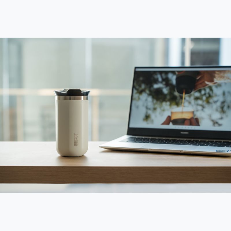 Термочаша WACACO Octaroma Lungo 300 ml ceramic white 3