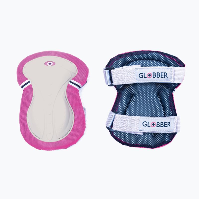 Globber Protective тъмнорозов комплект детски протектори 2