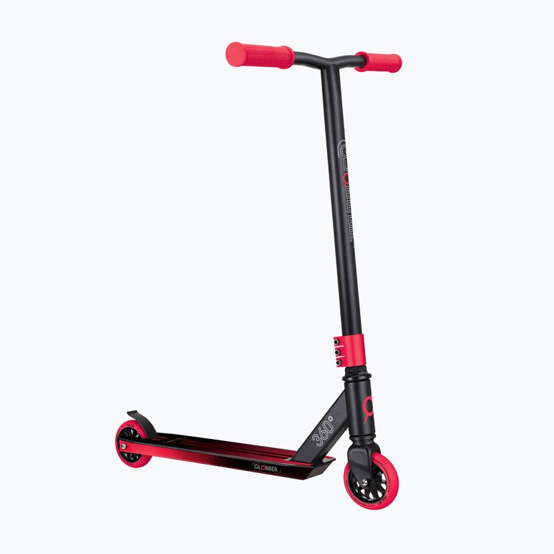 Globber Stunt GS 360 черен/червен детски скутер за свободен стил