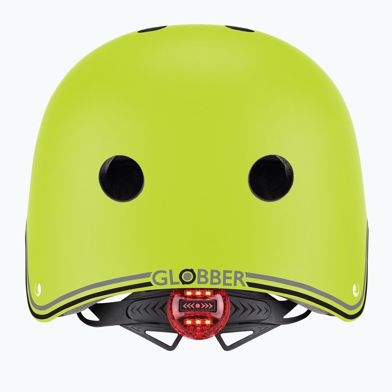 Детска каска Globber Primo лайм зелена 3