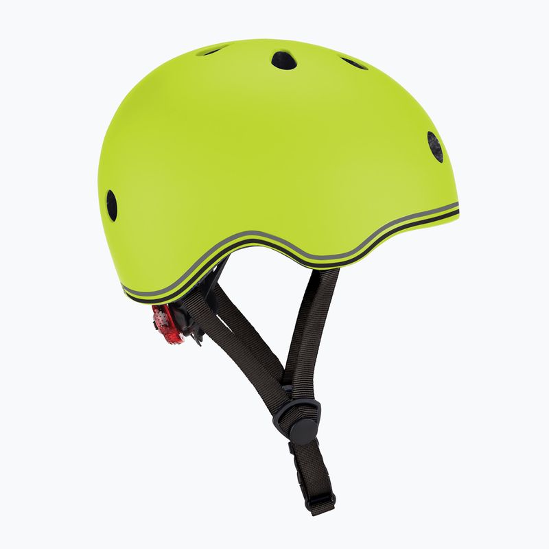 Детска каска Globber Go.Up Lights lime green 2