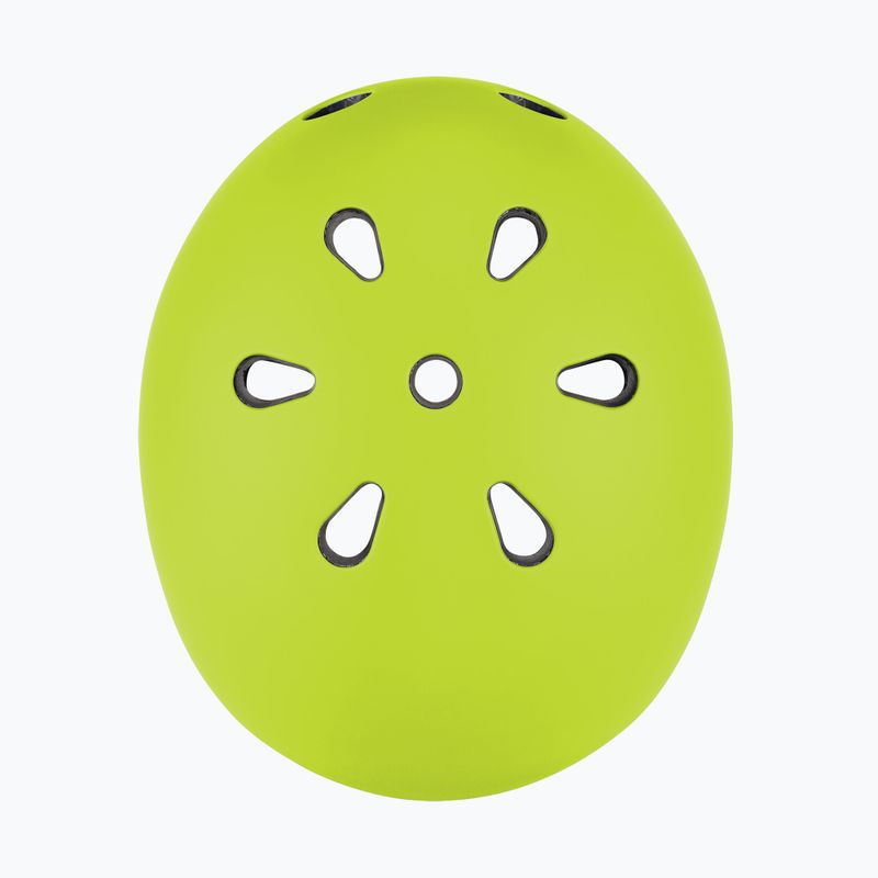 Детска каска Globber Go.Up Lights lime green 5