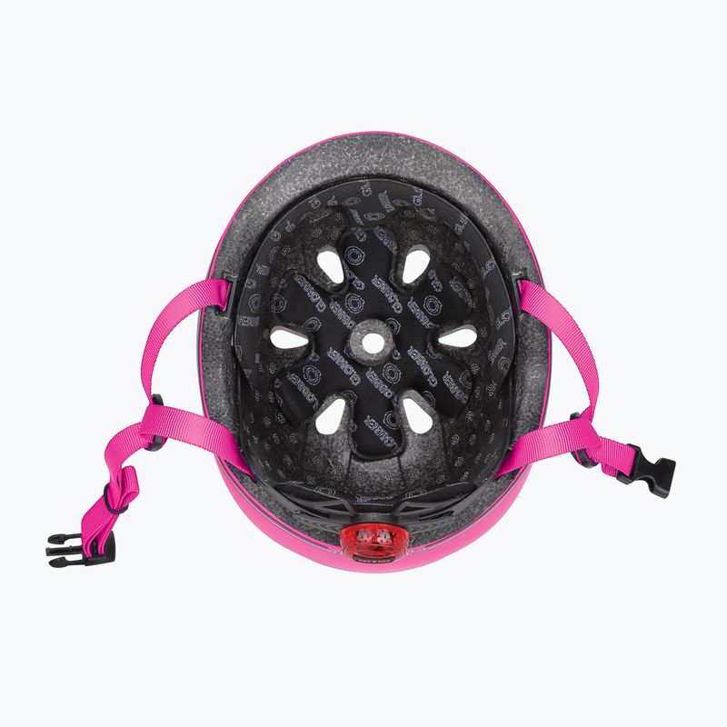 Детска каска Globber Go.Up Lights deep pink 5