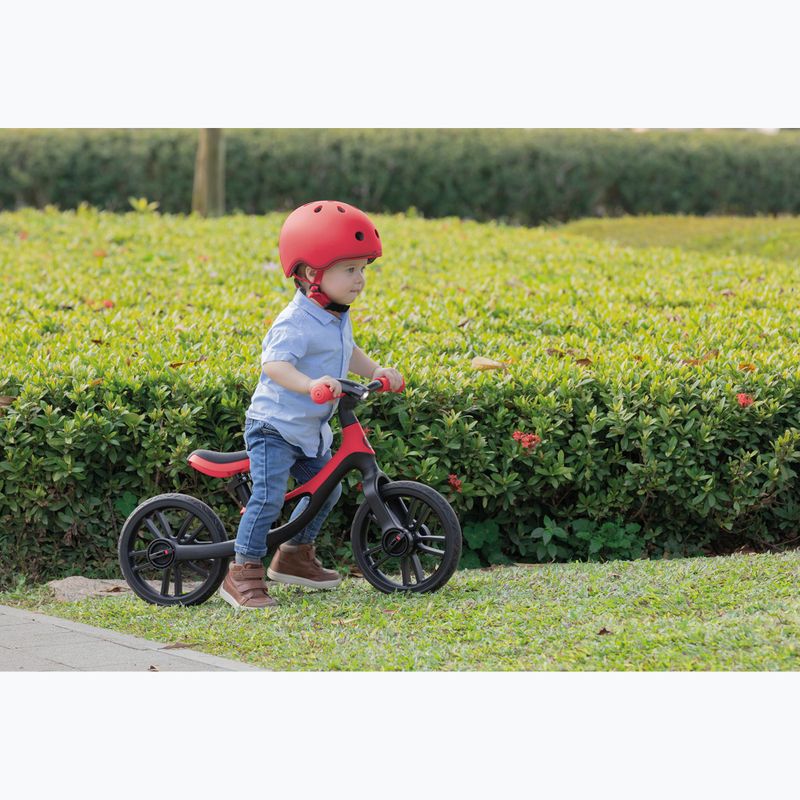 Детска каска Globber Elite Lights new red racing 8