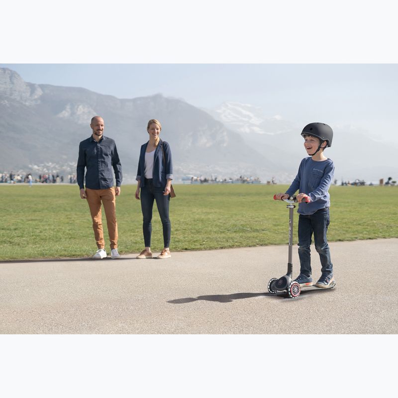 Детска каска Globber Elite Lights black 8 ball 10