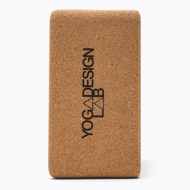 Кубче за йога Yoga Design Lab Cork Yoga кафяво BL-Cork-Mandala Black 4