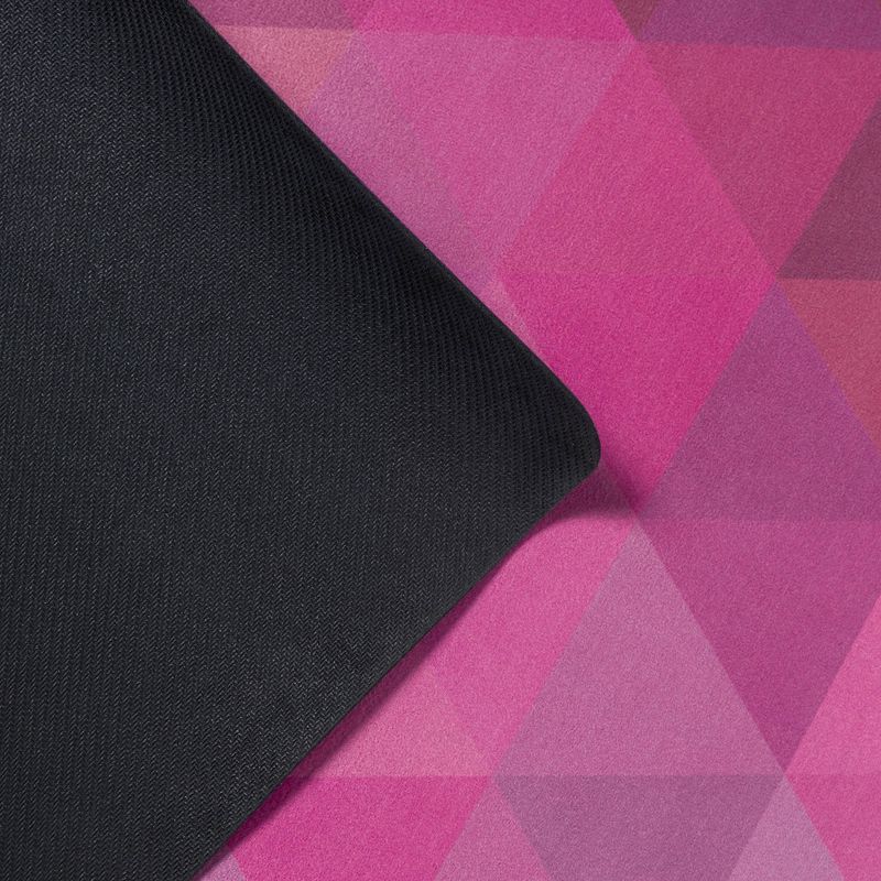 Yoga Design Lab Комбинирана постелка за йога за пътуване 1,5 мм Pink Tribeca Sand 4