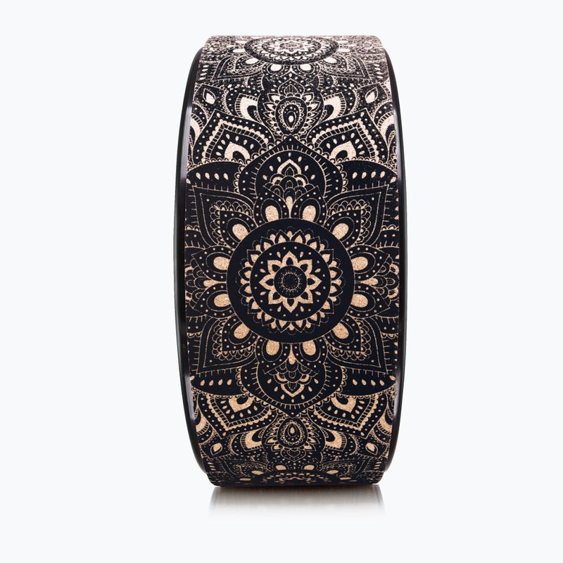 Yoga Design Lab Колело черно WH-Cork-Mandala Black 3