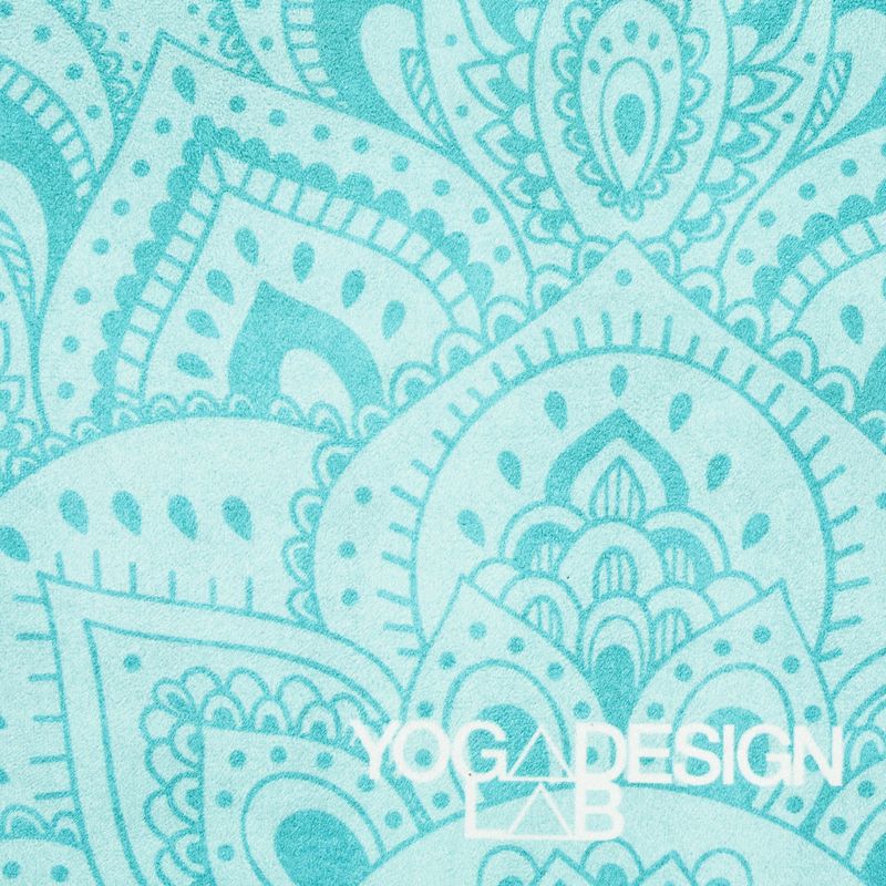 Постелка за йога Yoga Design Lab Curve 3,5 mm тюркоаз Mandala Turquoise 12