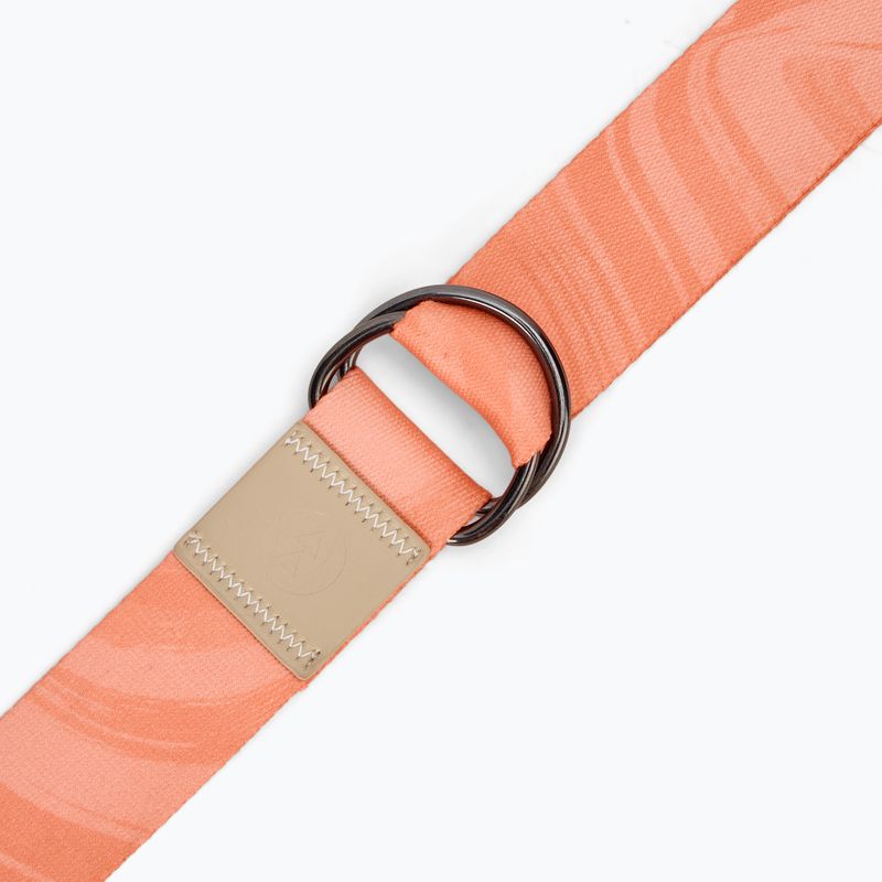 Колан за йога Yoga Design Lab Strap coral 2