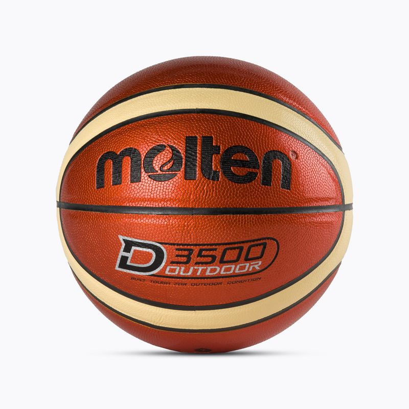 Molten Баскетболна топка на открито оранжев B7D3500