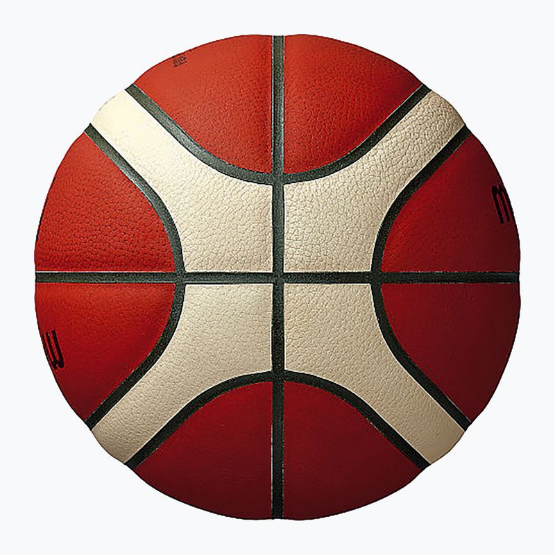 Баскетболна топка Molten B7G5000 FIBA brown размер 7 6