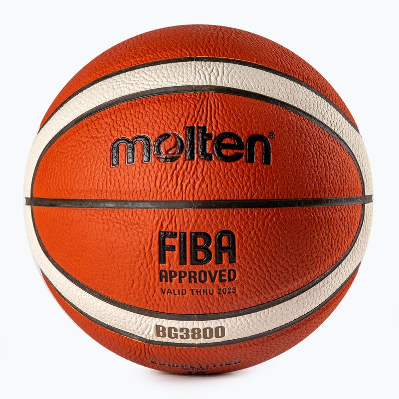 Molten баскетбол B6G3800 FIBA оранжев размер 6 2